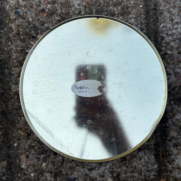 1987 CGD Johnson Pumpkin Patch Kids Halloween Tin Round Candy Container EMPTY - Picture 6 of 12